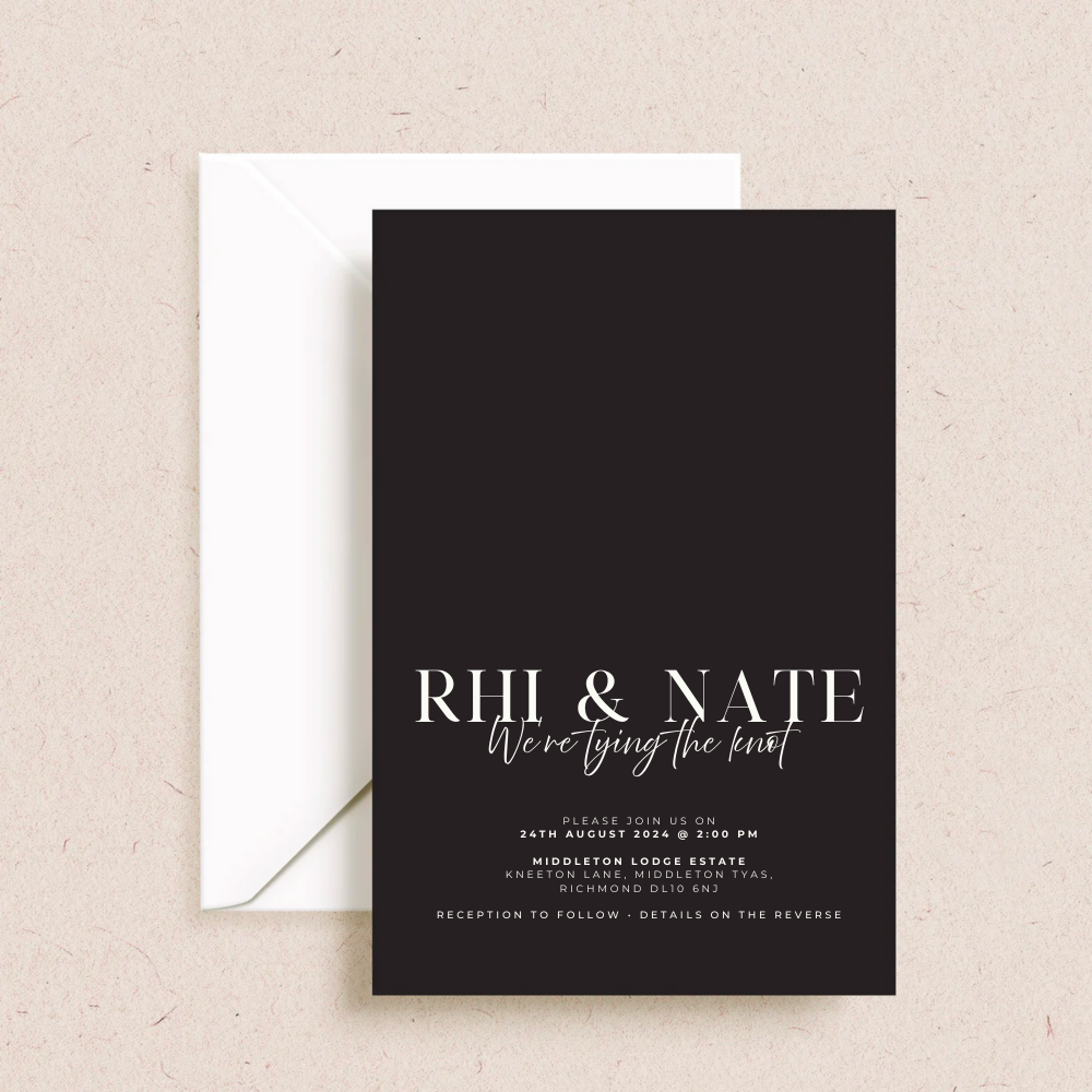 Rhi Wedding Invitations - The Ivy Collection | Luxury Wedding Stationery