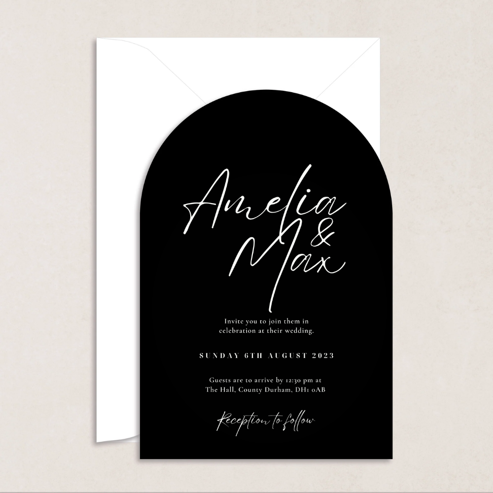 Amelia Wedding Invitations - The Ivy Collection | Luxury Wedding Stationery