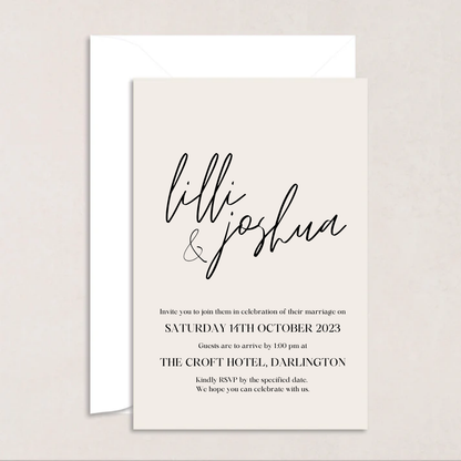 Lilli Wedding Invitations