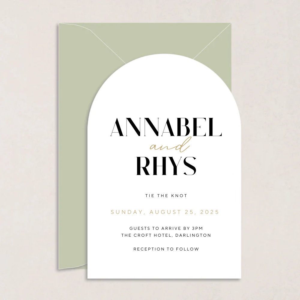 Annabel Wedding Invitations - The Ivy Collection | Luxury Wedding Stationery