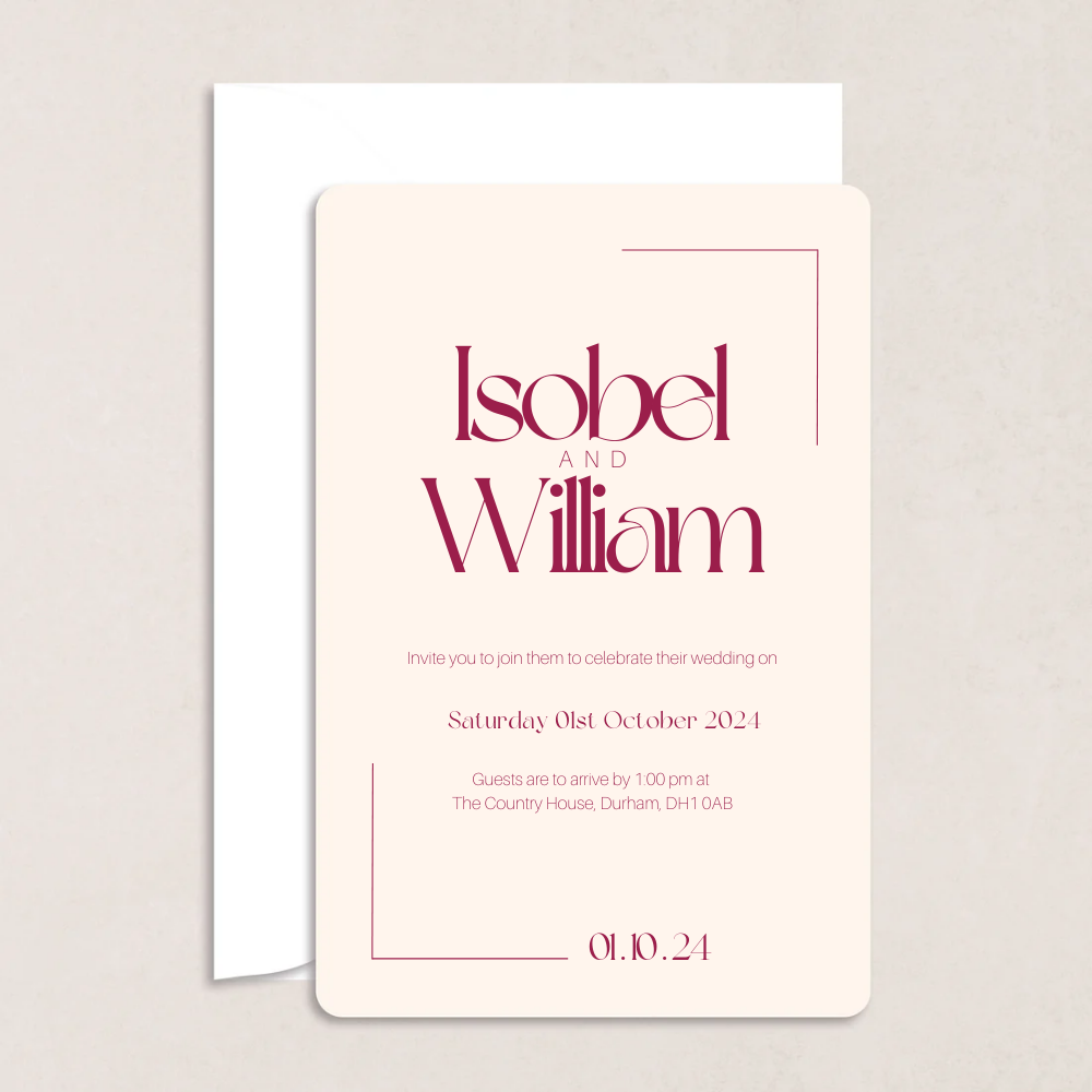 Isobel Wedding Invitations