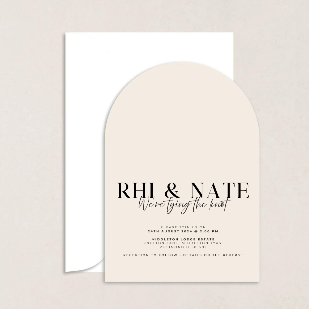 Rhi Wedding Invitations - The Ivy Collection | Luxury Wedding Stationery