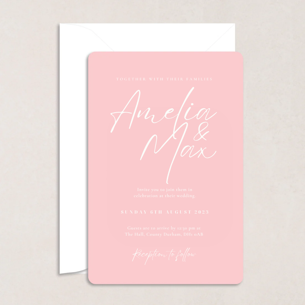 Amelia Wedding Invitations - The Ivy Collection | Luxury Wedding Stationery