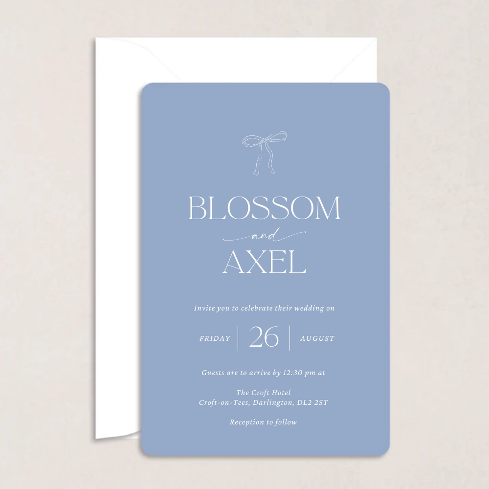 Blossom Wedding Invitations - The Ivy Collection | Luxury Wedding Stationery