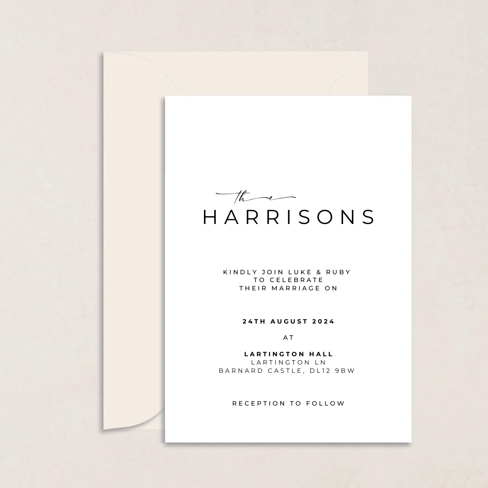 Ruby Wedding Invitations