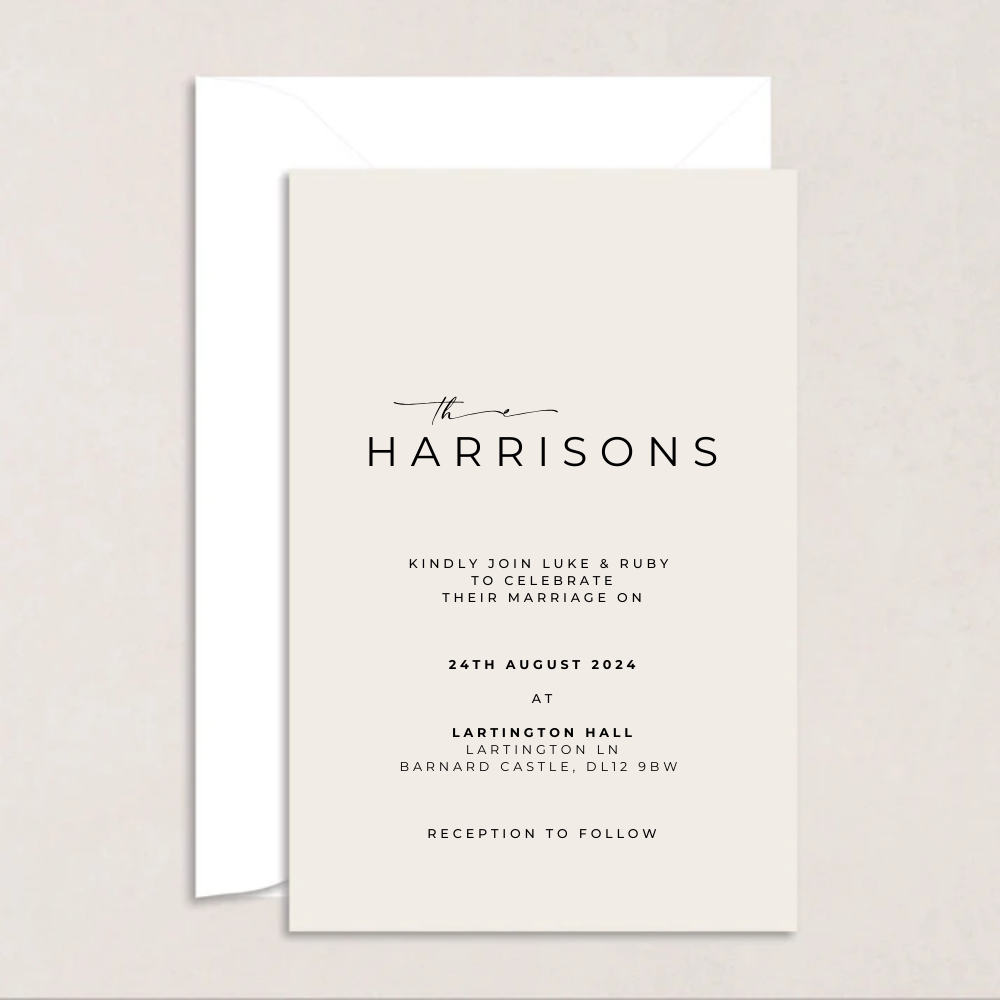 Ruby Wedding Invitations