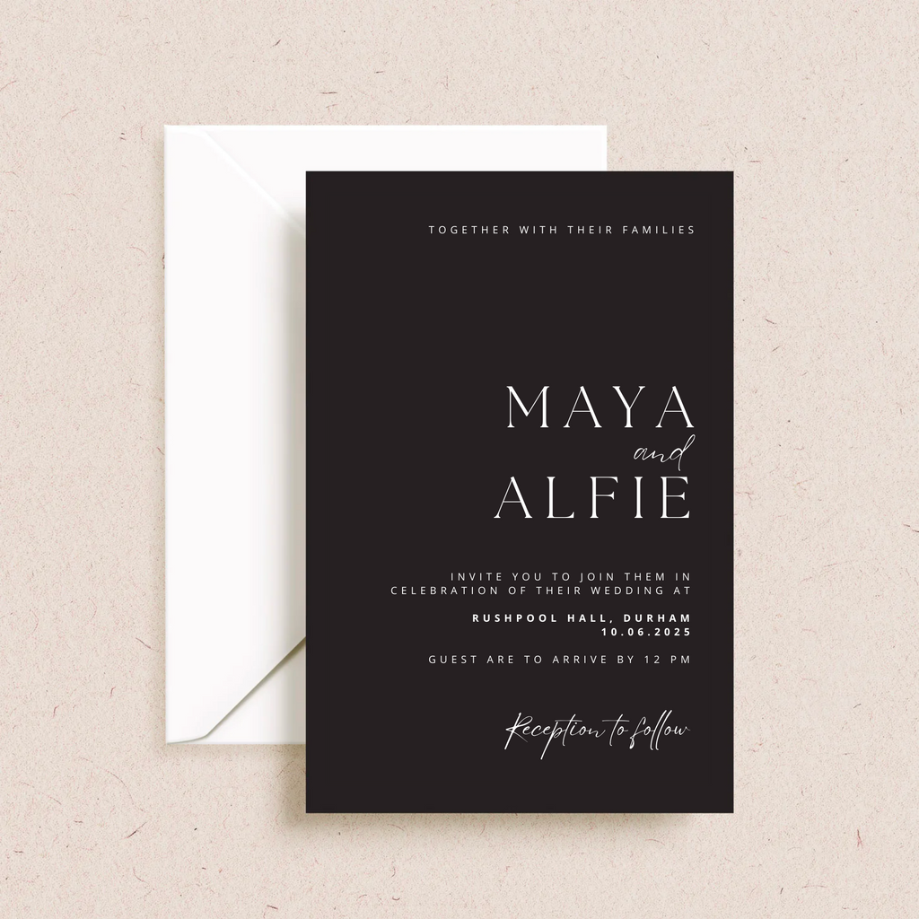 Maya Wedding Invitations