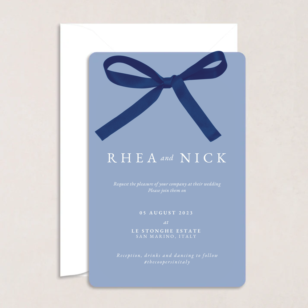 Rhea Wedding Invitations - The Ivy Collection | Luxury Wedding Stationery