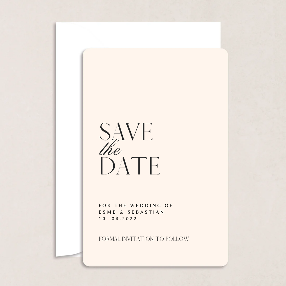 Esme Wedding Save the Date