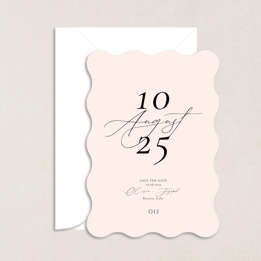 Olivia Wedding Save the Date