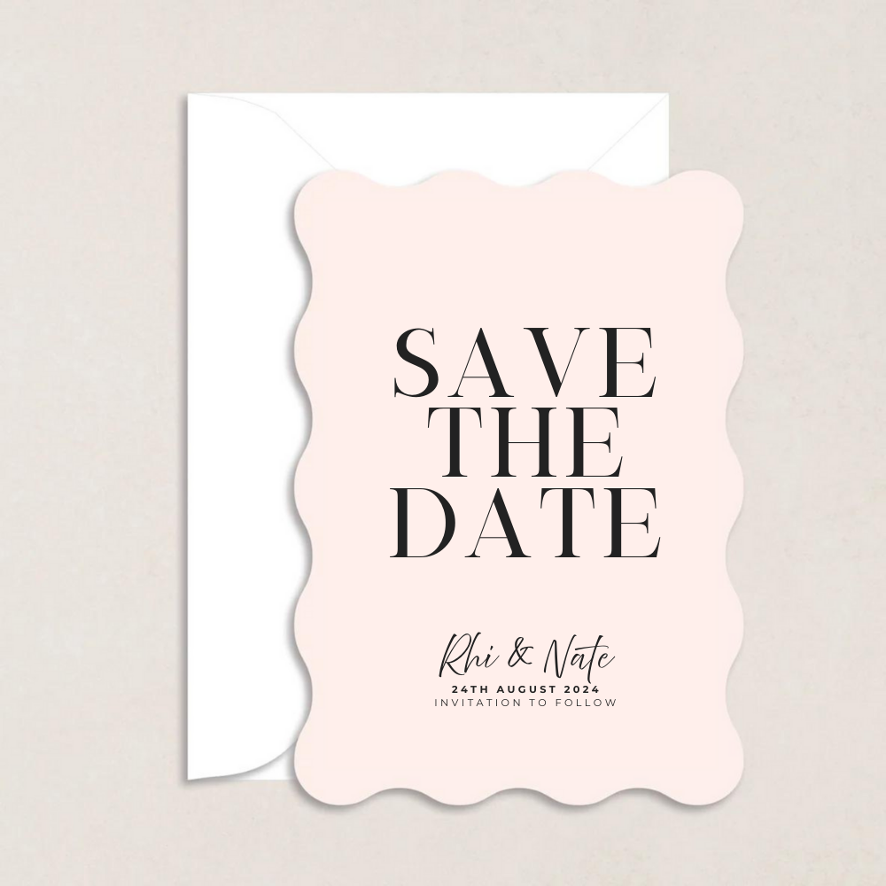 Rhi Wedding Save the Date - The Ivy Collection | Luxury Wedding Stationery