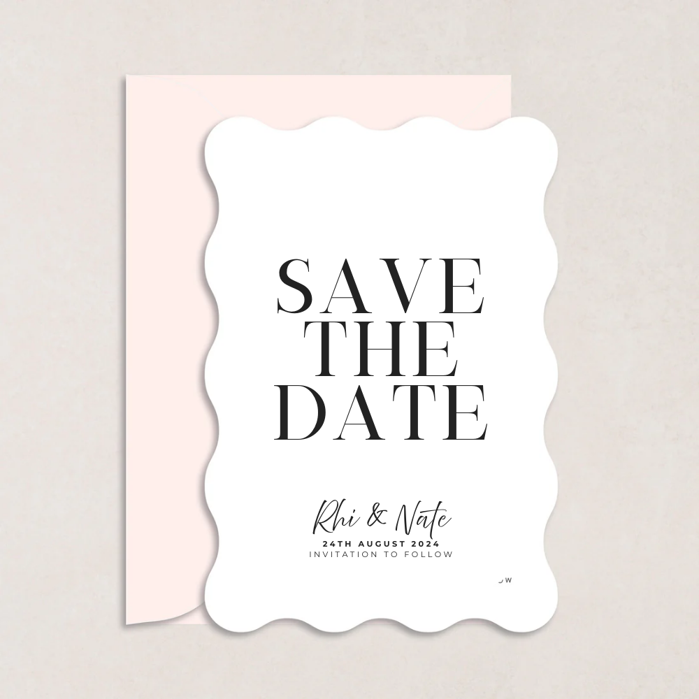 Rhi Wedding Save the Date - The Ivy Collection | Luxury Wedding Stationery