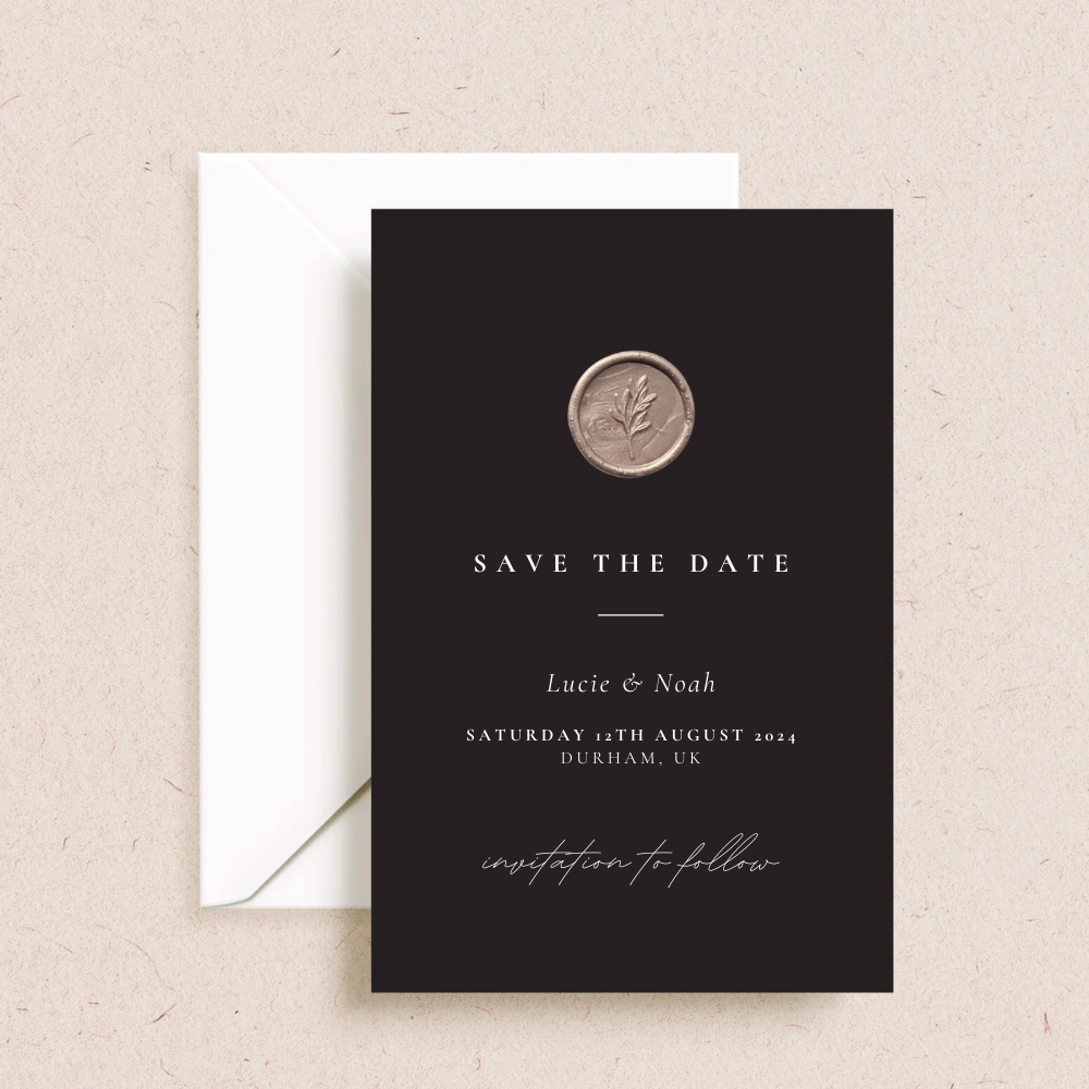 Lucie Wedding Save the Date