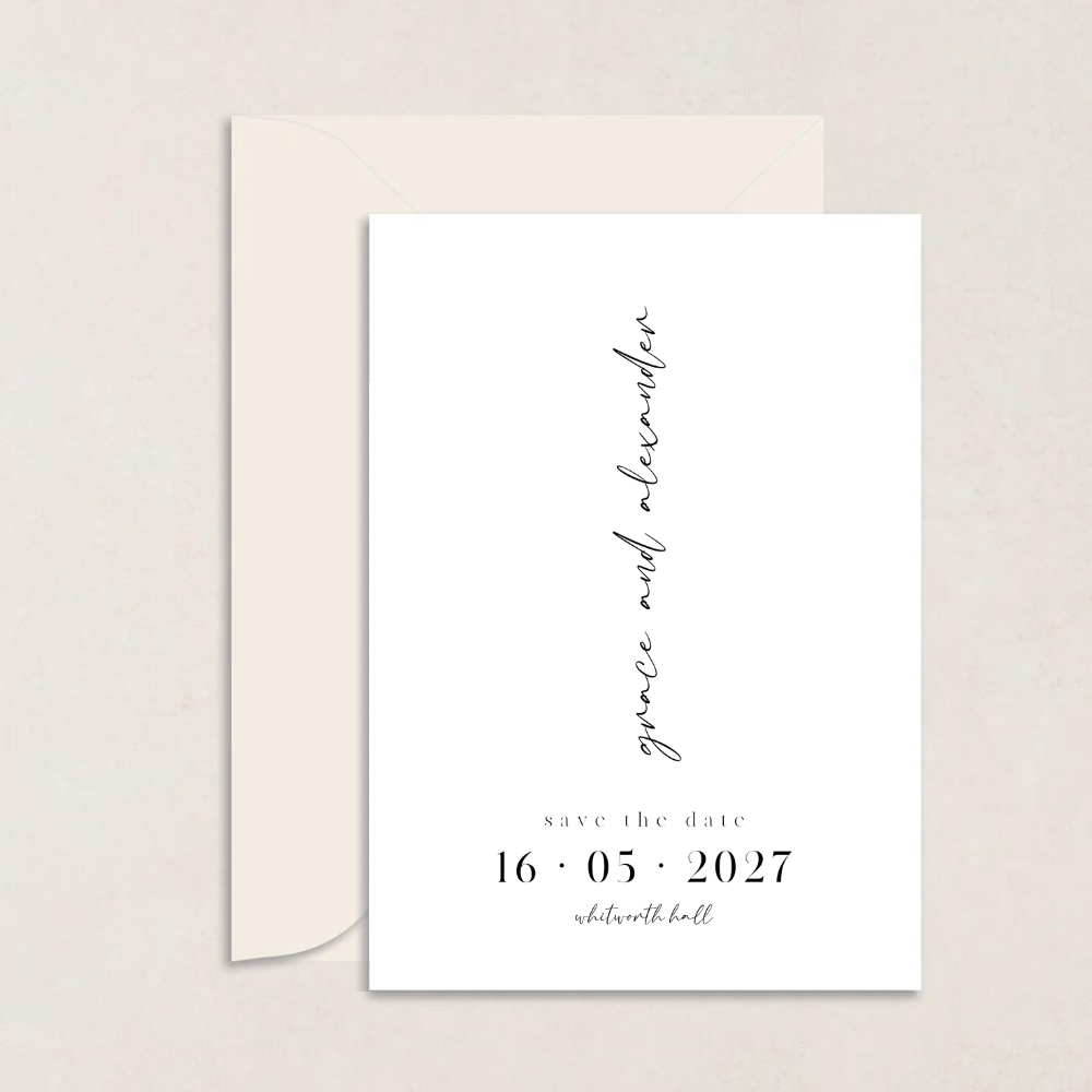 Grace Wedding Save the Date