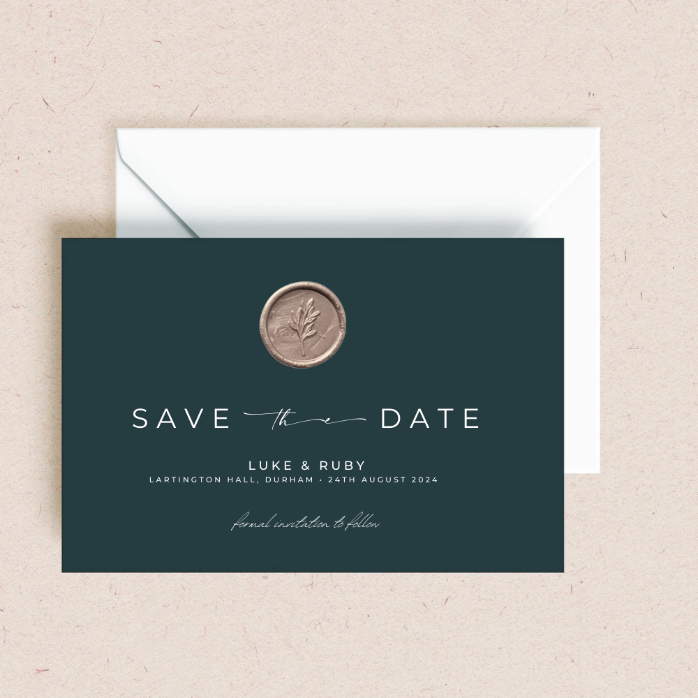 Ruby Wedding Save the Date