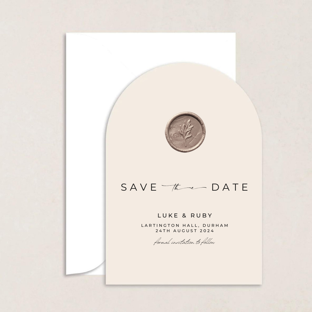 Ruby Wedding Save the Date