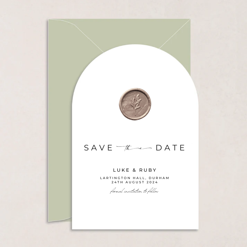 Ruby Wedding Save the Date