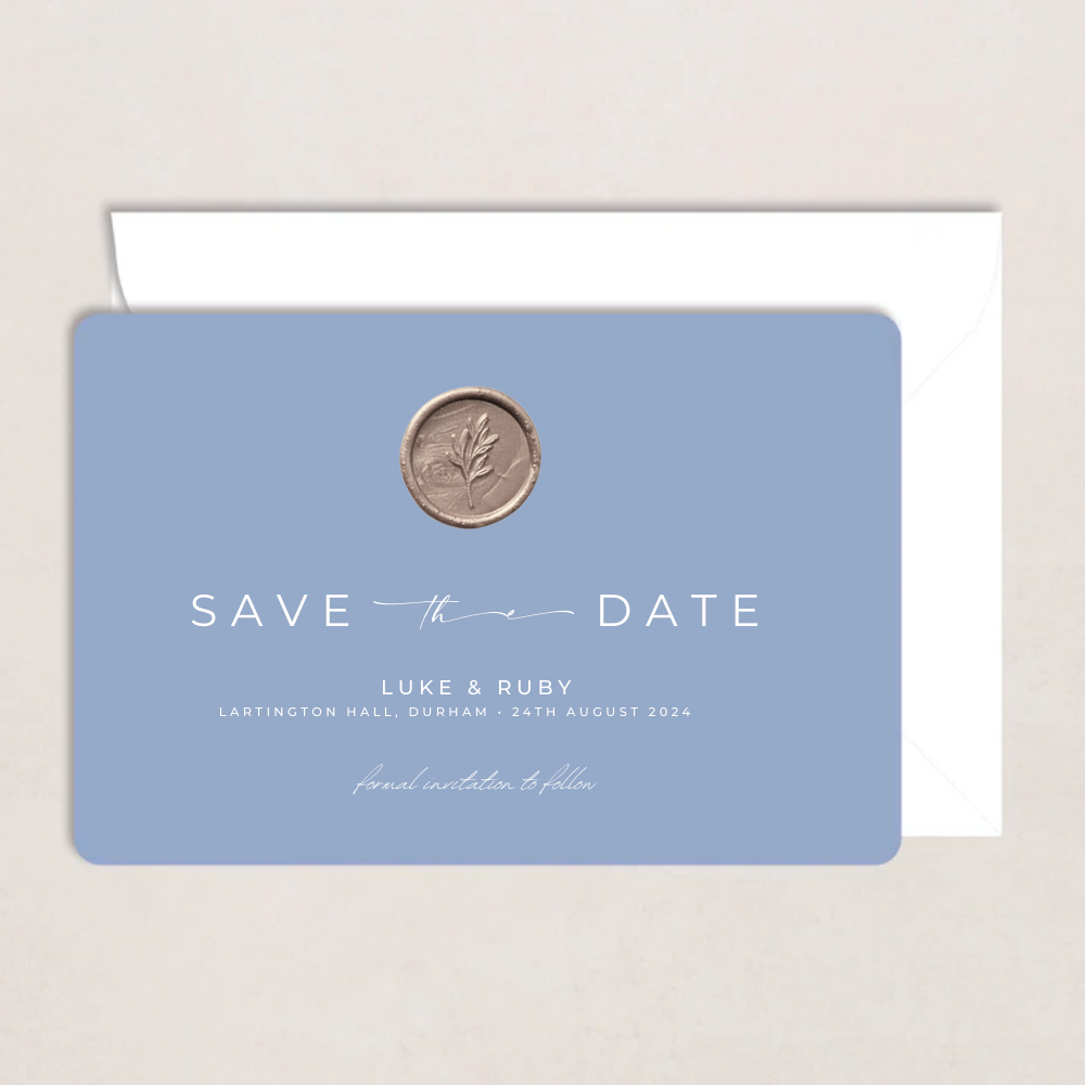 Ruby Wedding Save the Date