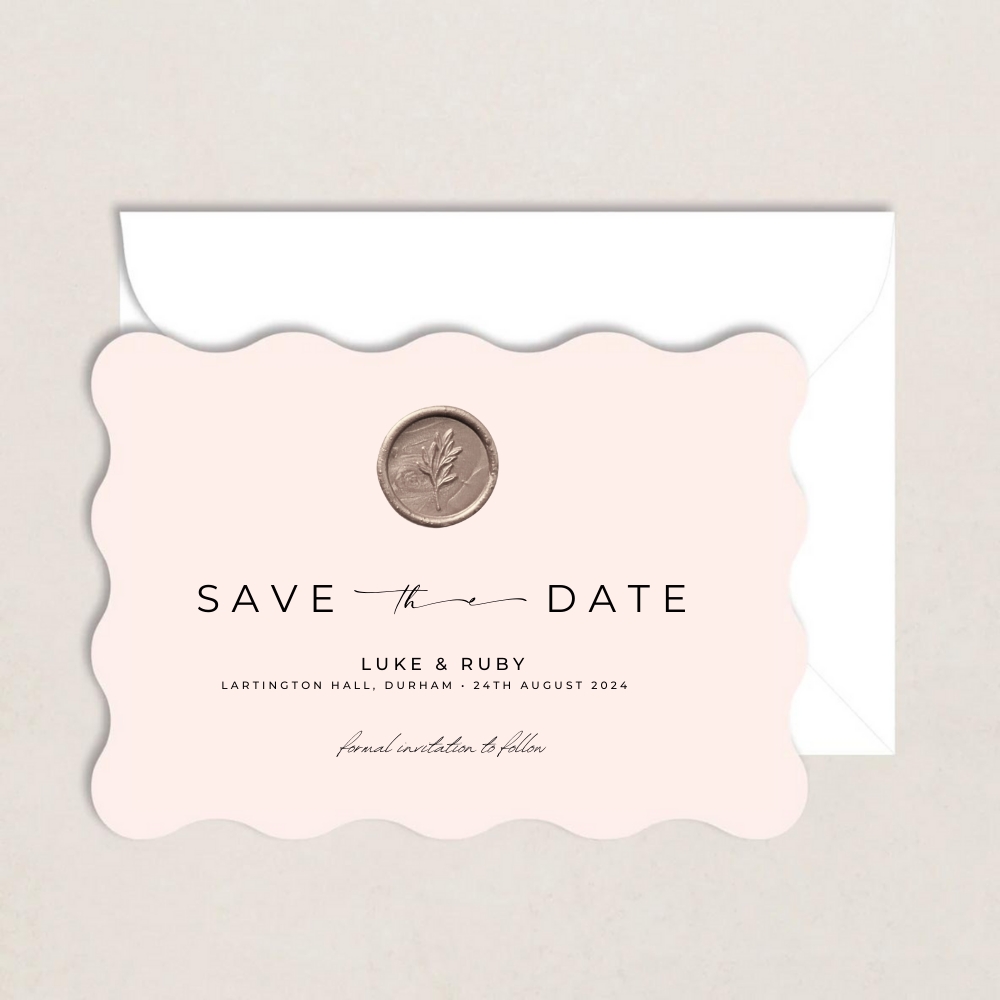 Ruby Wedding Save the Date