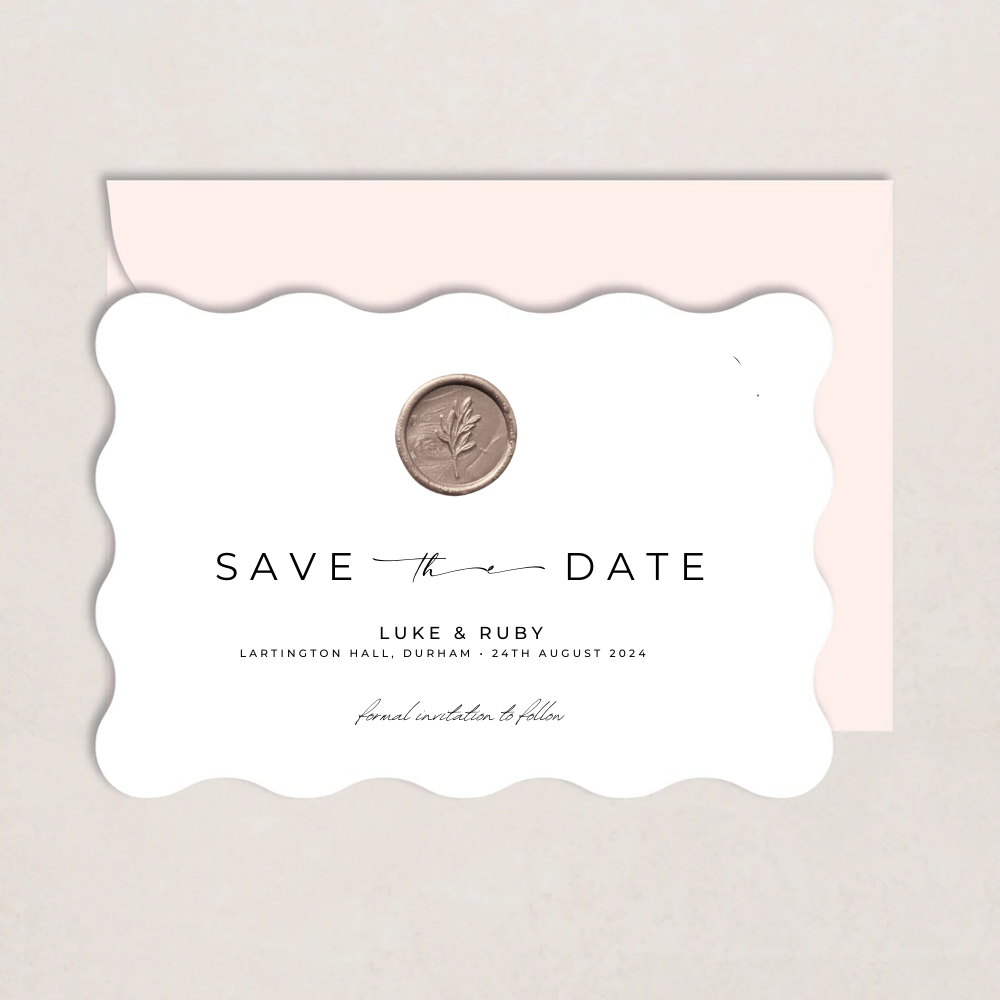 Ruby Wedding Save the Date