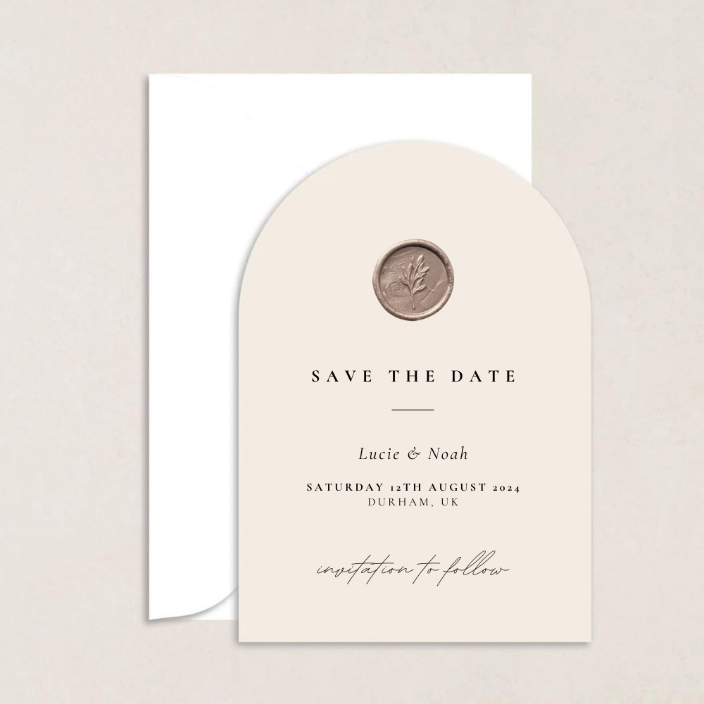 Lucie Wedding Save the Date