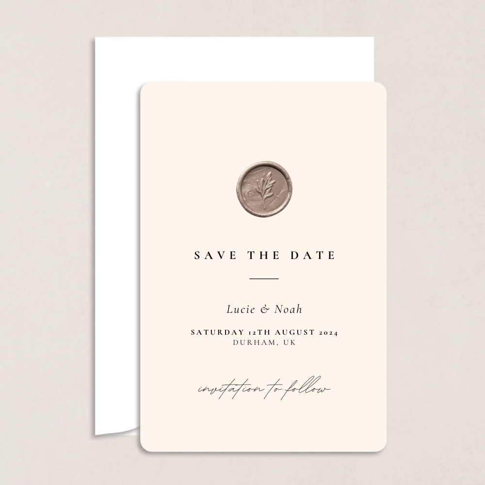 Lucie Wedding Save the Date