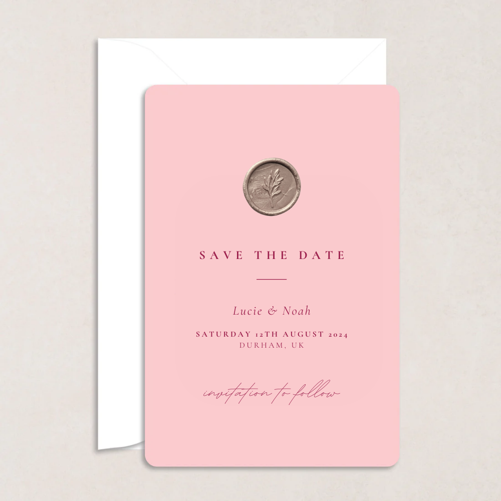 Lucie Wedding Save the Date