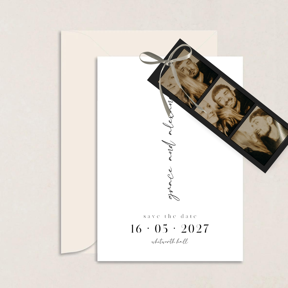 Grace Photo Booth Wedding Save the Date