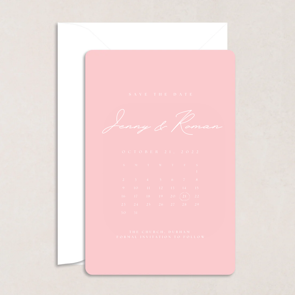 Jenny Wedding Save the Date