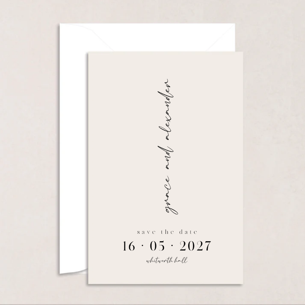 Grace Wedding Save the Date