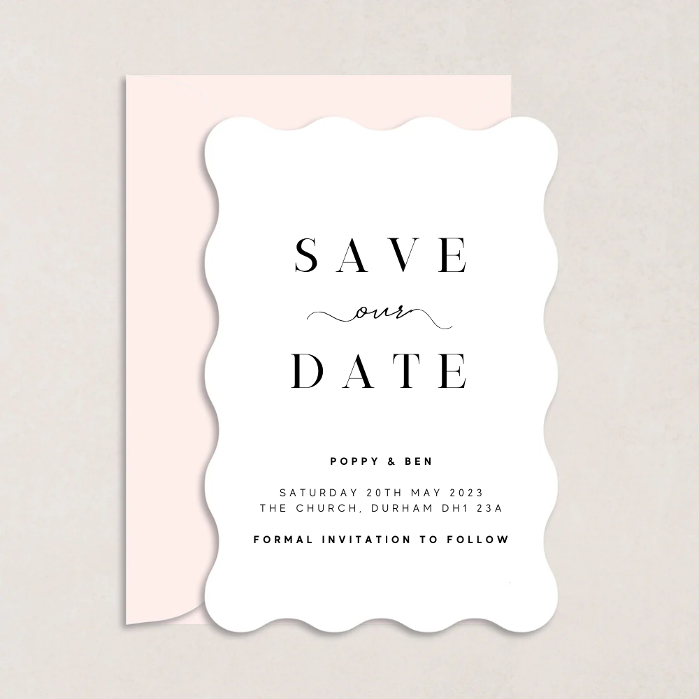 Poppy Wedding Save the Date