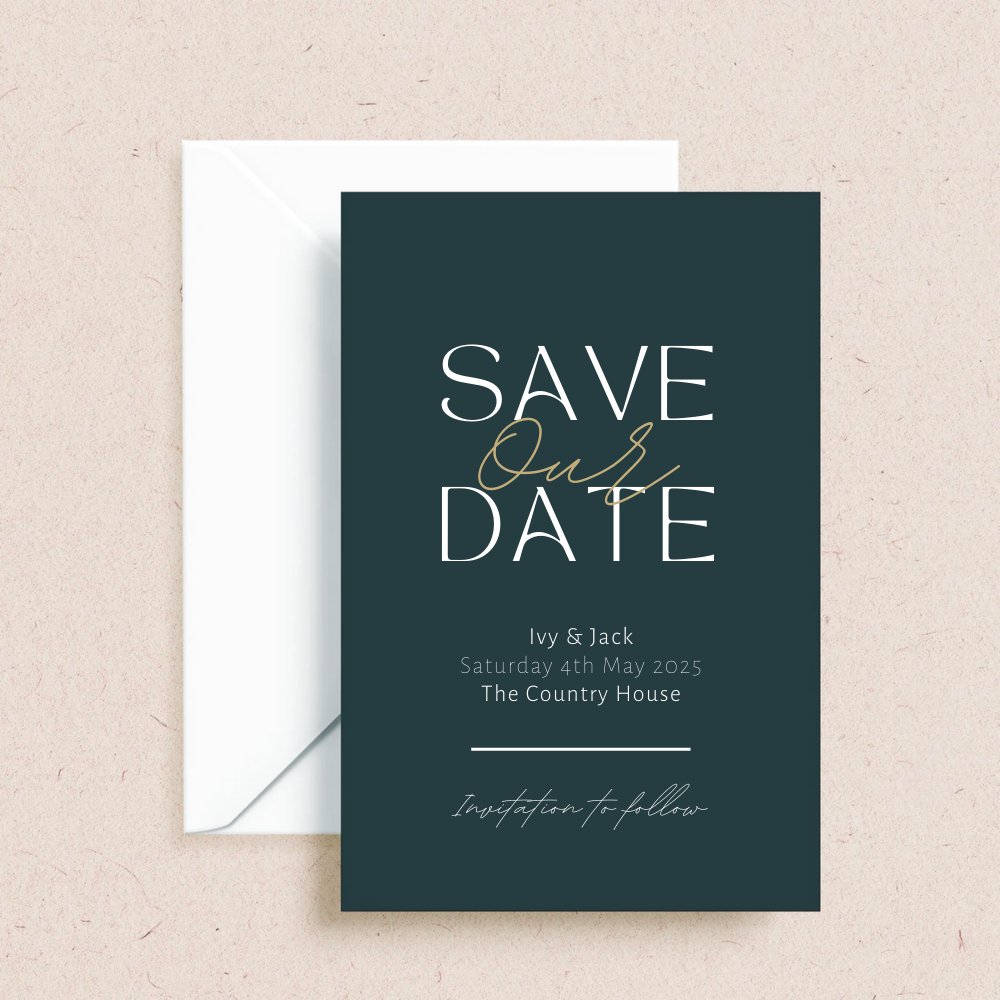 Ivy Wedding Save the Date