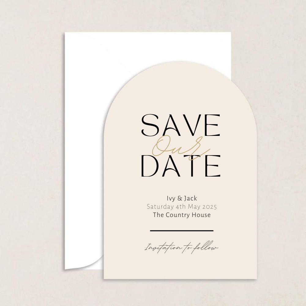Ivy Wedding Save the Date