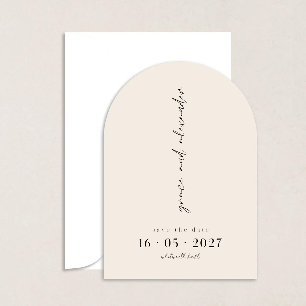 Grace Wedding Save the Date