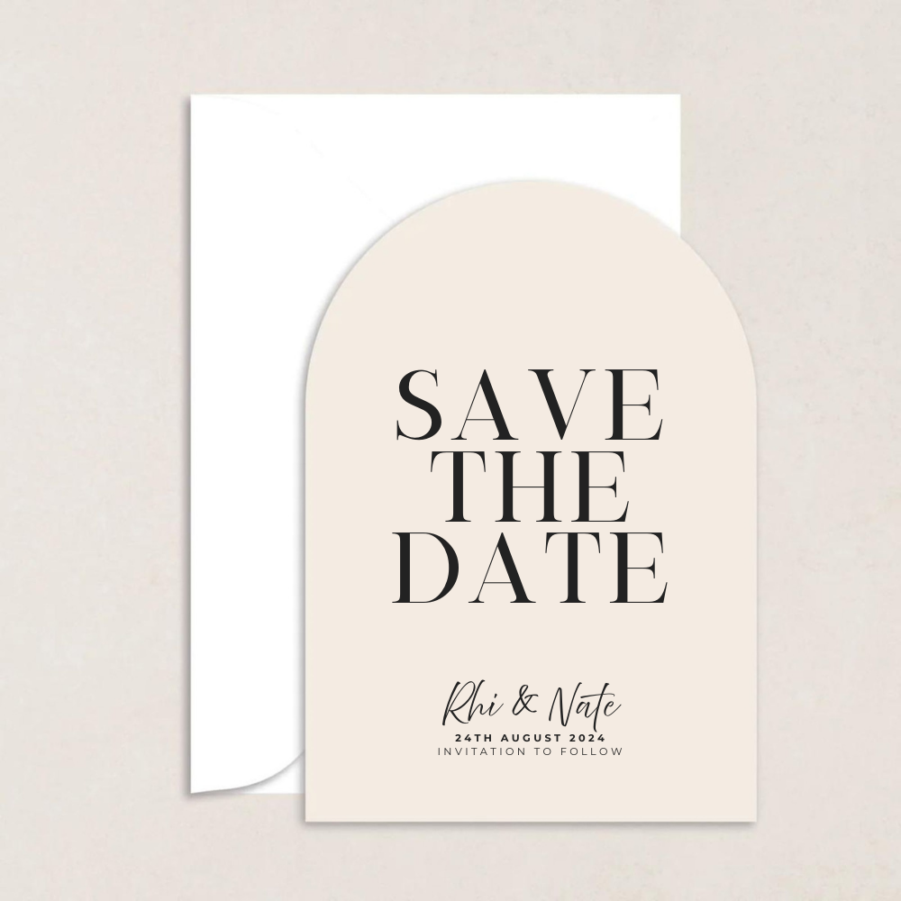 Rhi Wedding Save the Date - The Ivy Collection | Luxury Wedding Stationery