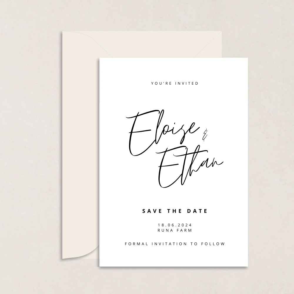 Eloise Wedding Save the Date