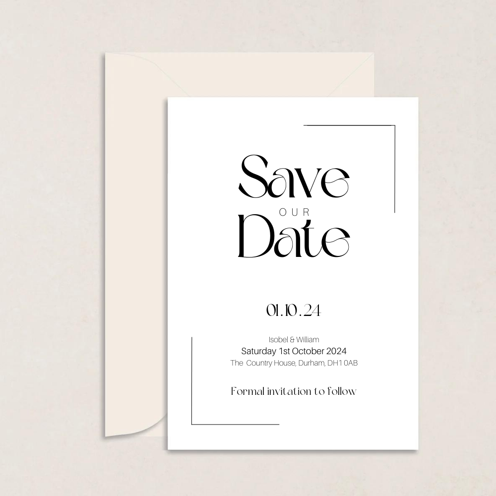 Isobel Wedding Save the Date