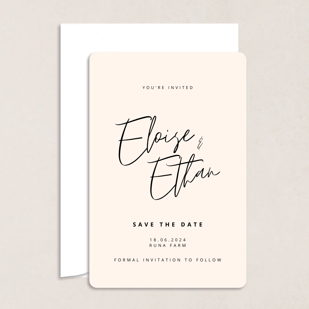 Eloise Wedding Save the Date
