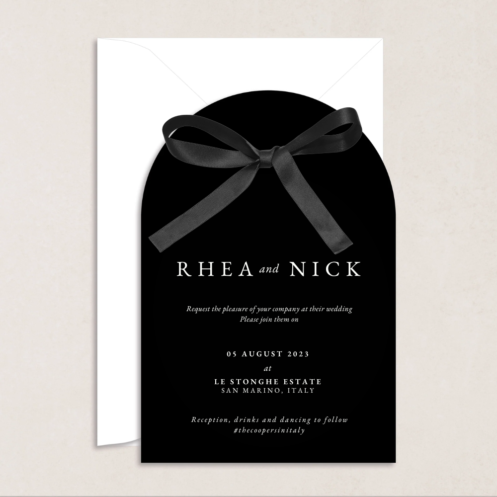 Rhea Wedding Invitations - The Ivy Collection | Luxury Wedding Stationery