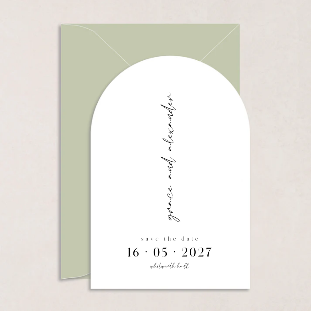 Grace Wedding Save the Date