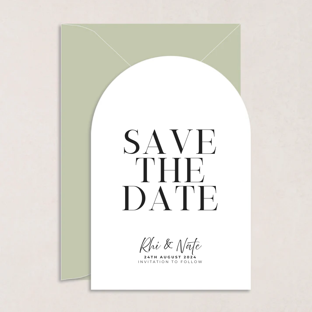 Rhi Wedding Save the Date - The Ivy Collection | Luxury Wedding Stationery
