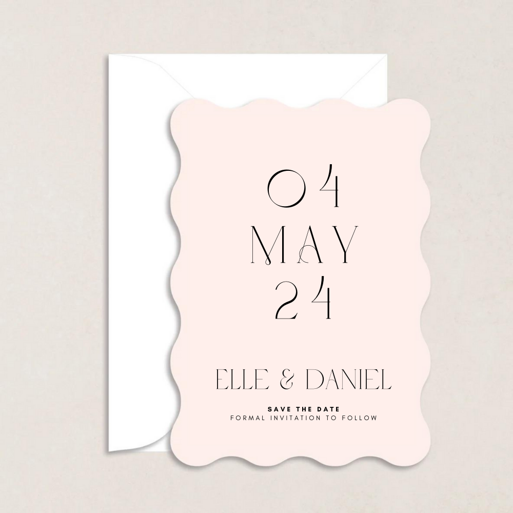 Elle Wedding Save the Date