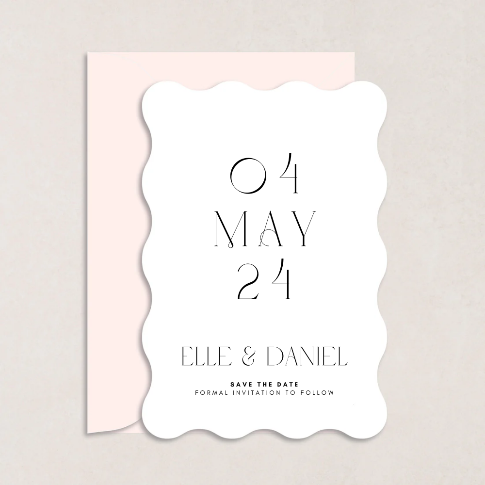 Elle Wedding Save the Date