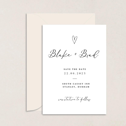 Blake Wedding Save the Date