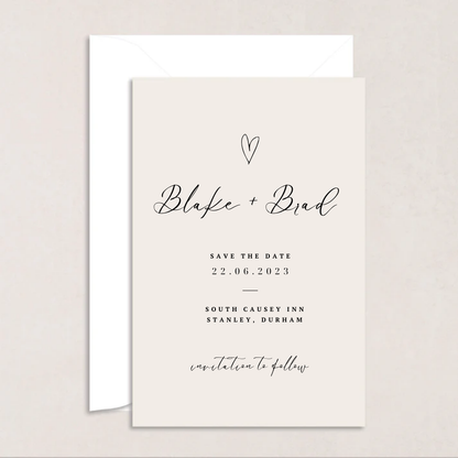 Blake Wedding Save the Date