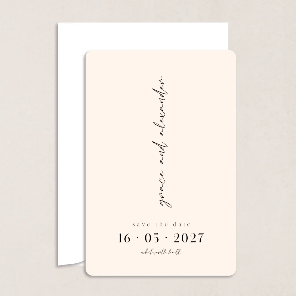 Grace Wedding Save the Date