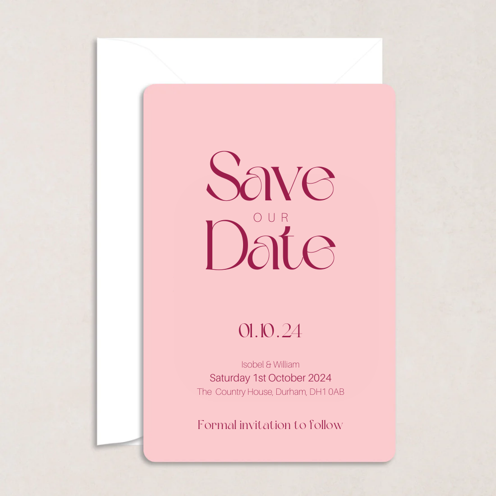 Isobel Wedding Save the Date