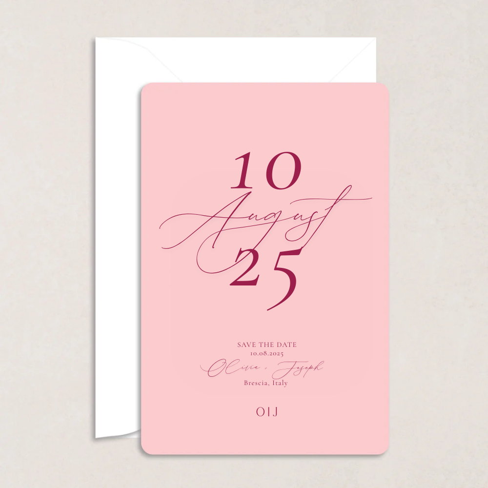 Olivia Wedding Save the Date