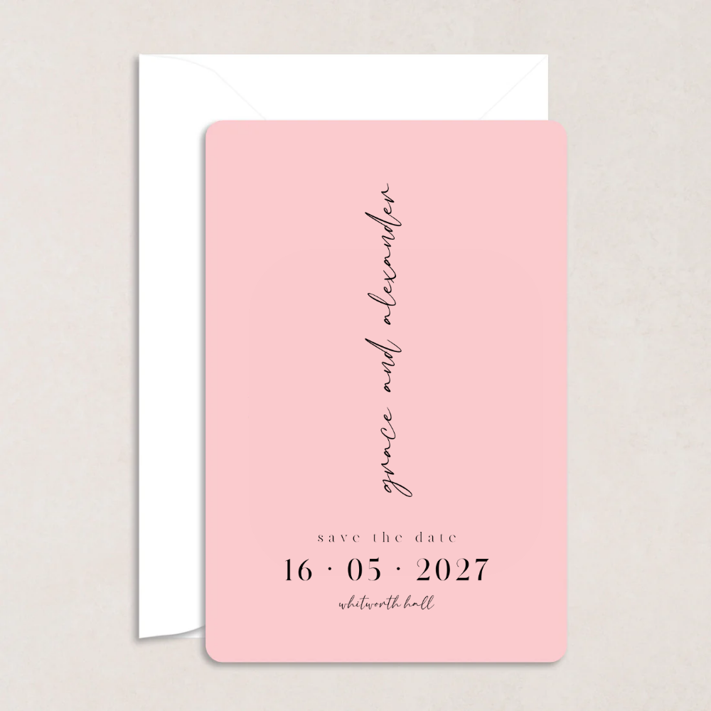 Grace Wedding Save the Date