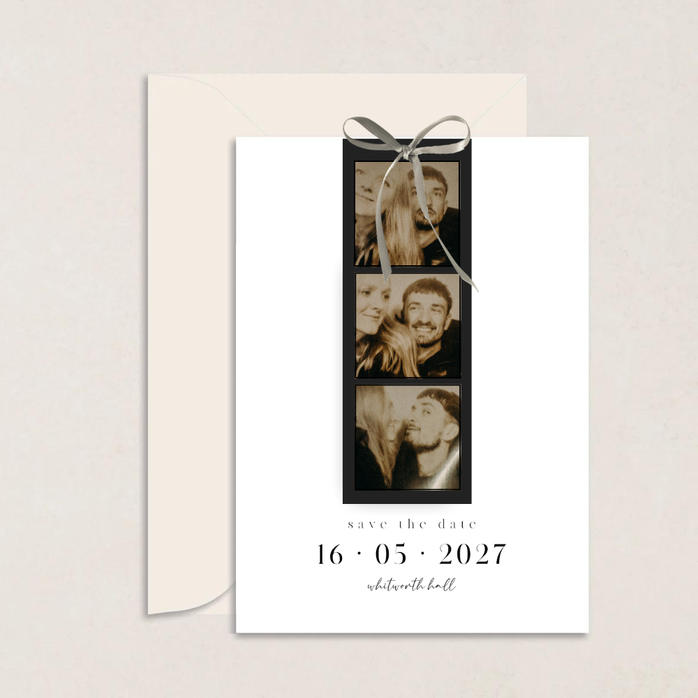 Grace Photo Booth Wedding Save the Date